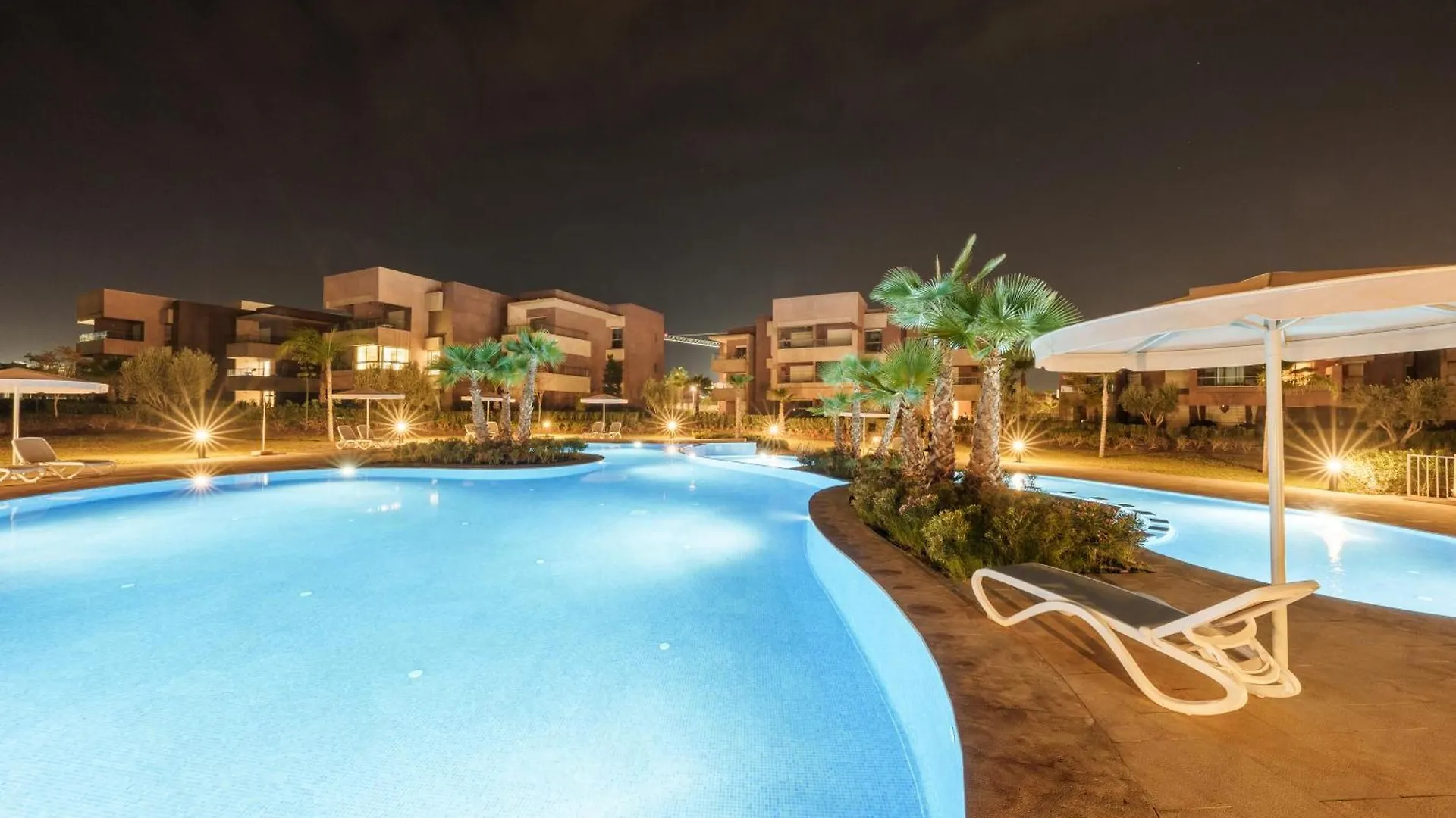 Green Side Golf 3 B.R Apartment Marakeş Fas